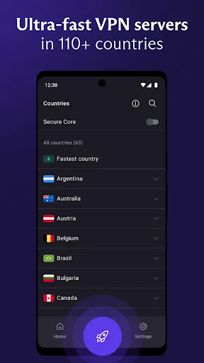 Proton VPN: Private, Secure Screenshot 4