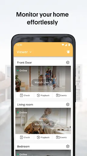 AlfredCamera Home Security app Screenshot 5
